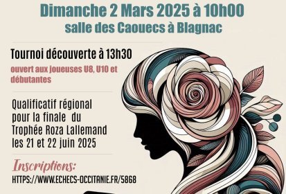 L'affiche du tournoi
